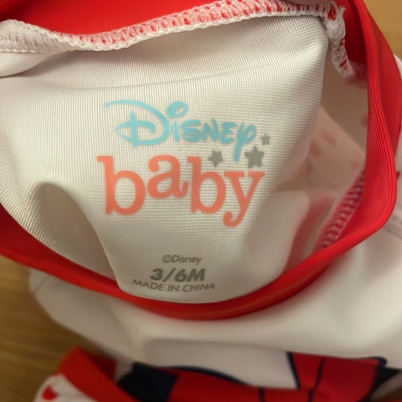 DISNEY BABY MINNIE SWIMSUIT, NWOT - Picture 4 of 6